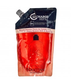 L'Occitane Cherry Blossom Bath & Shower Gel Eco-Refill 500ml
