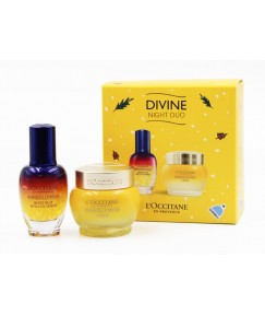 L'Occitane DIVINE NIGHT DUO - Reset Serum 30ml & Divine Cream 50ml