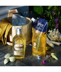 L'Occitane Almond Shower Oil 250ml & 500ml Eco-Refill Set