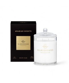 Glasshouse ARABIAN NIGHTS WHITE OUD 380g Triple Scented Soy Candle