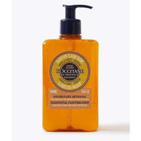 L'Occitane Shea Extract Hands & Body Liquid Soap - Verbena 500ml