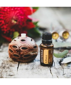 doTERRA Aroma Diffuser + Litsea Therapeutic Essential Oil