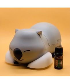 Doterra Wombat UltraSonic Diffuser & Holiday Peace 5 ml Essential Oil Aromatherapy