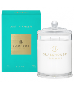 Glasshouse LOST IN AMALFI Sea Mist Triple Scented Fragranced Soy Candle 380g