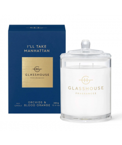 Glasshouse Manhattan Orchid Blood Orange 380g Triple Scented Soy Candle