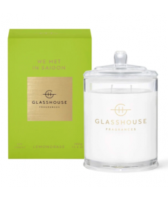 Glasshouse WE MET IN SAIGON Lemongrass 380g Triple Scented Soy Candle
